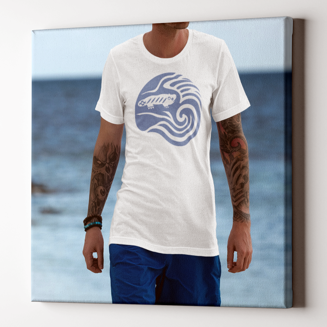 ĀMARA’A T shirt Ola Ajolote Front DTF 5 colores - Base 4 colores - 7 tallas