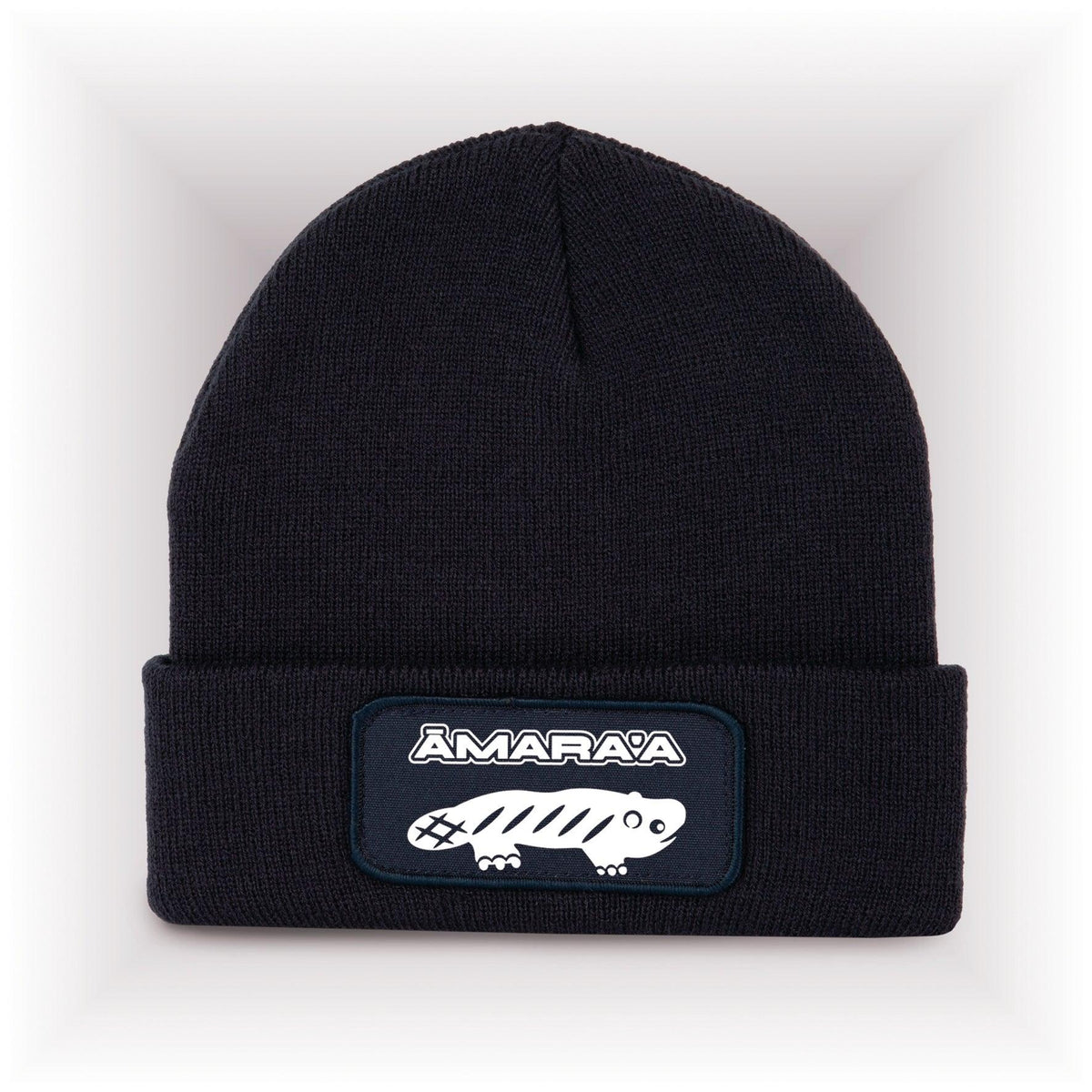 AMARA-A AM01 Gorro con parche White -  Navy