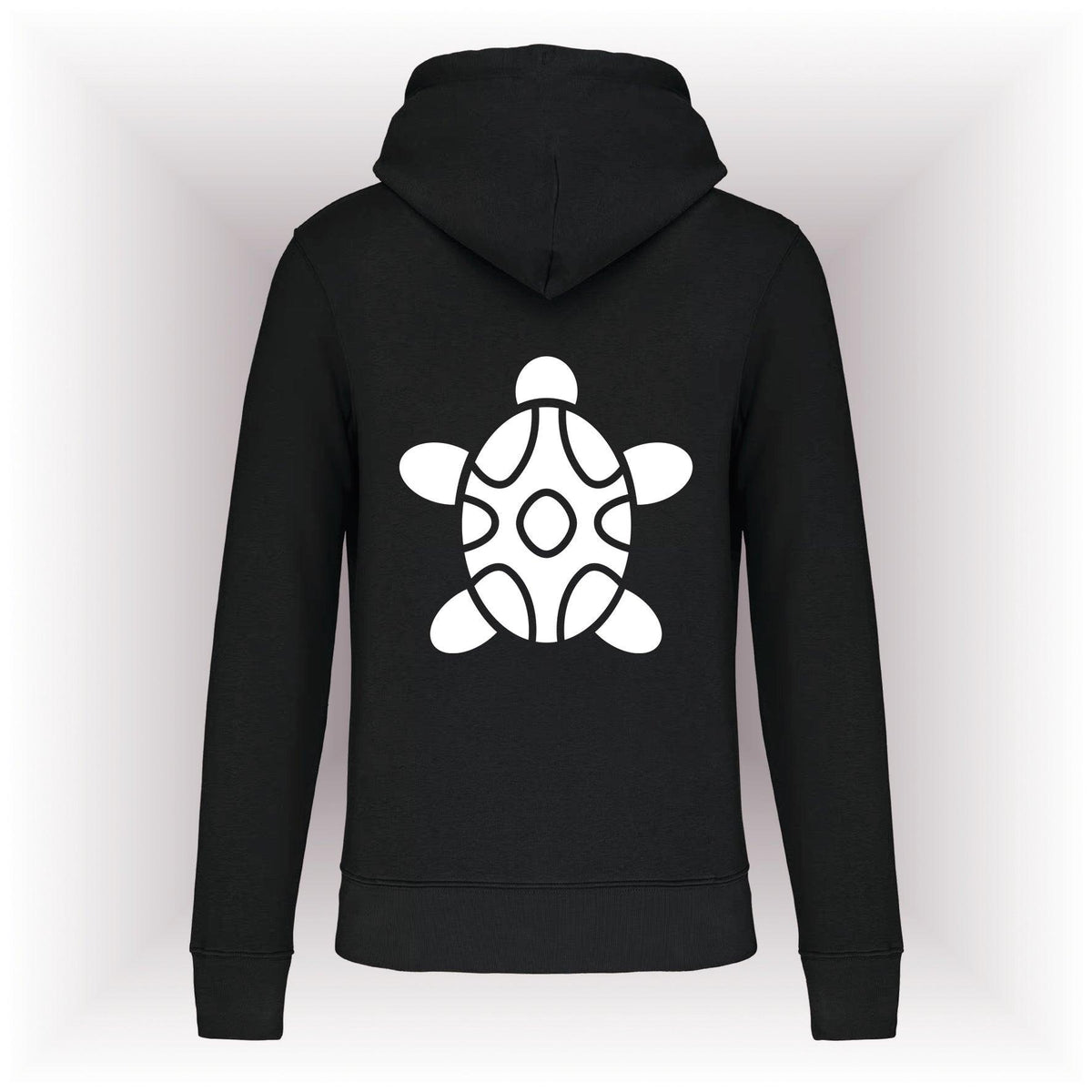 AMARA-A AM10 Sudadera capucha TORTUGA WHITE - BLACK