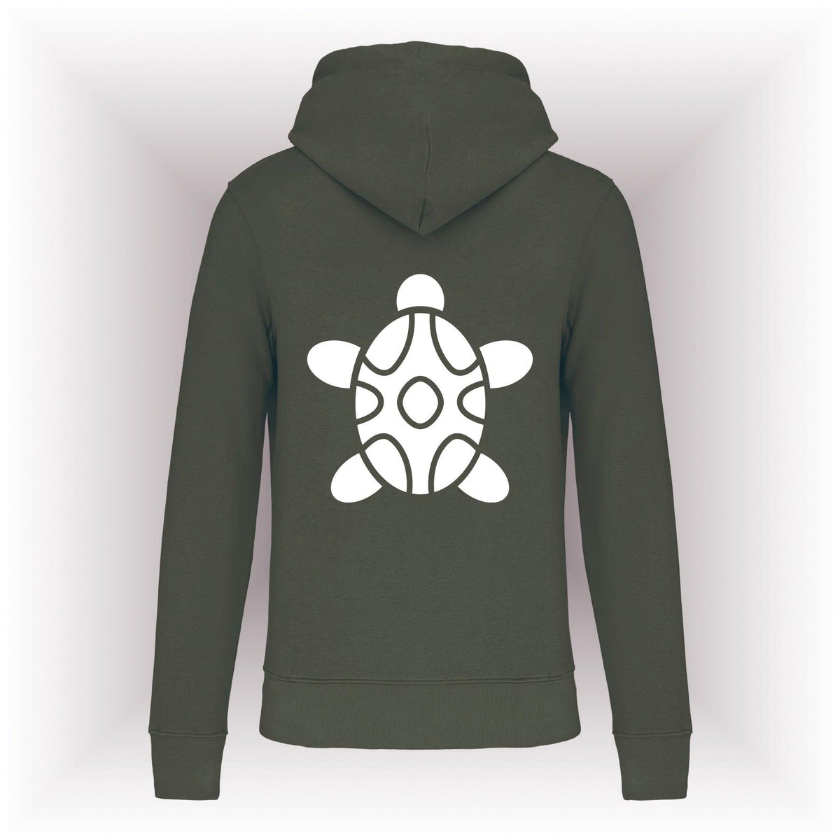 AMARA-A AM10 - Hoodie TORTUGA WHITE - DARK KHAKI