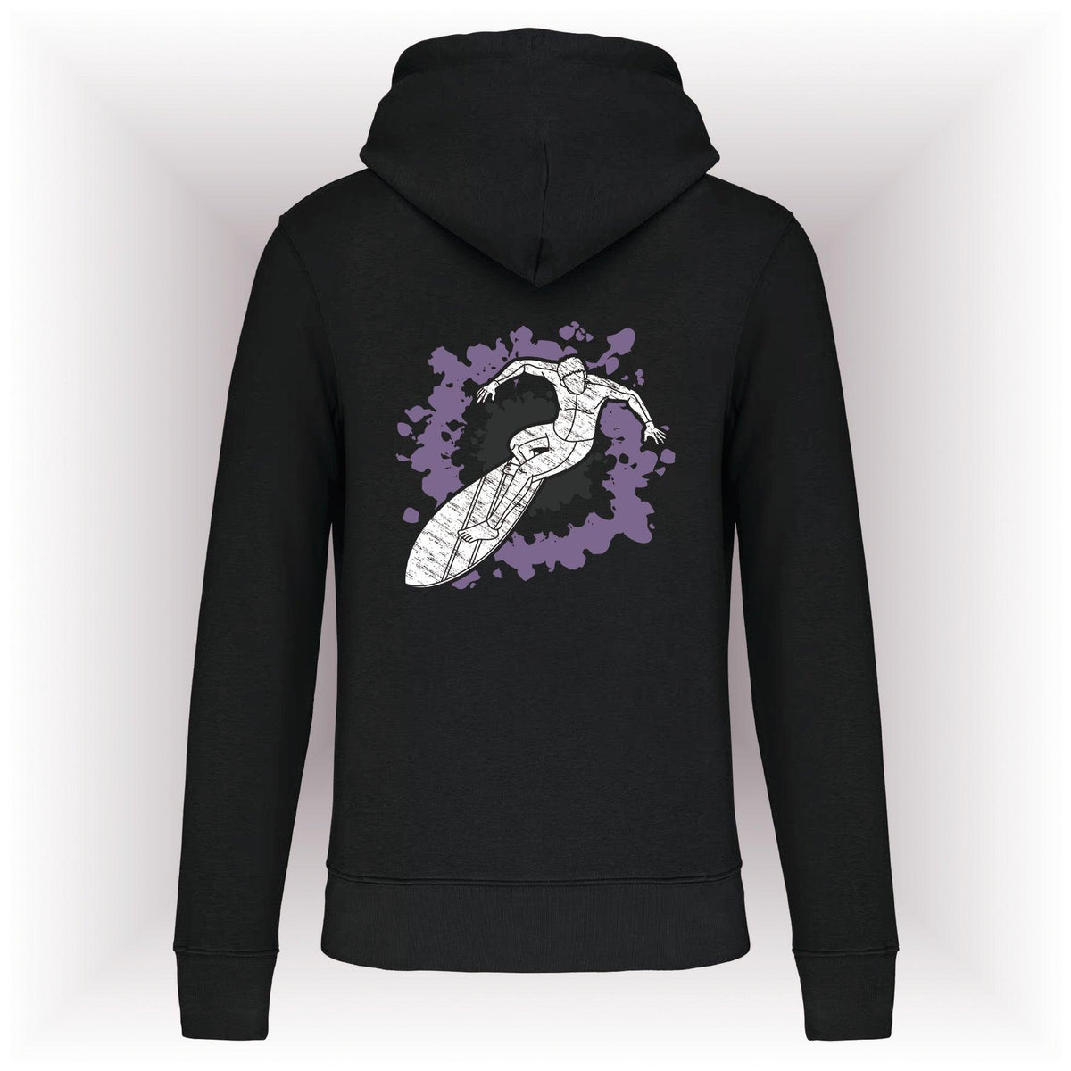 AMARA-A AM11 Hoodie SURFER WHITE - BLACK