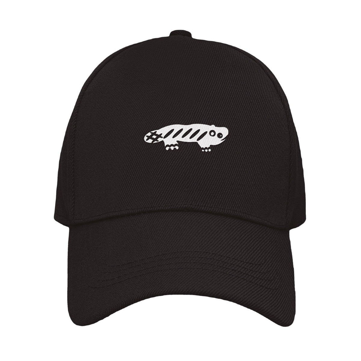 AMARA-A BS04 Gorra Ajolote WHITE - BLACK