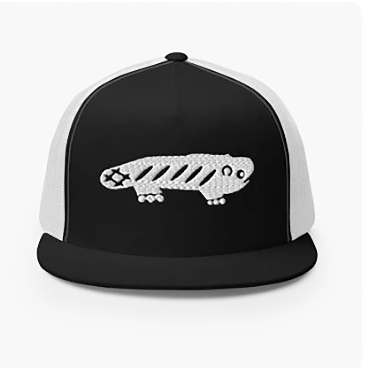 AMARA-A BS05 Trucker Cap - BLACK/WHITE