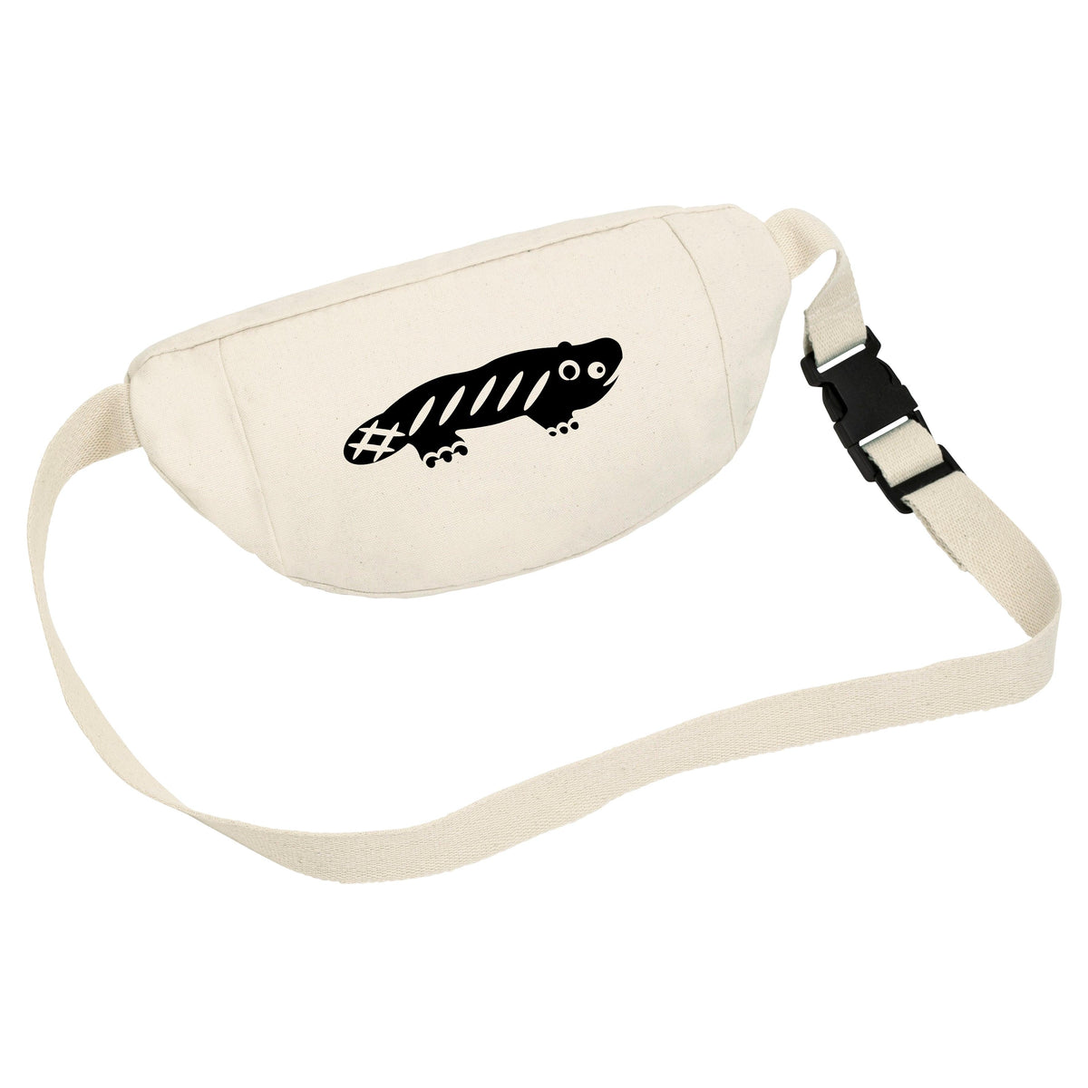AMARA-A BS06 Ajolote Fanny Pack BLACK - NATURAL