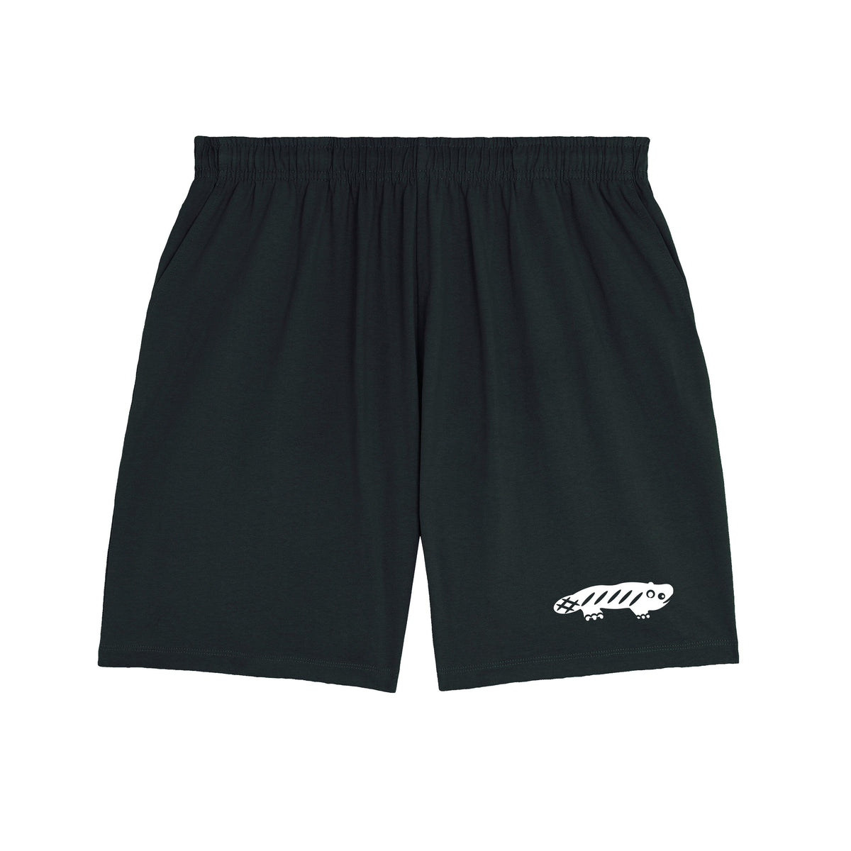 AMARA-A BS25 Ajolote Shorts WHITE - BLACK