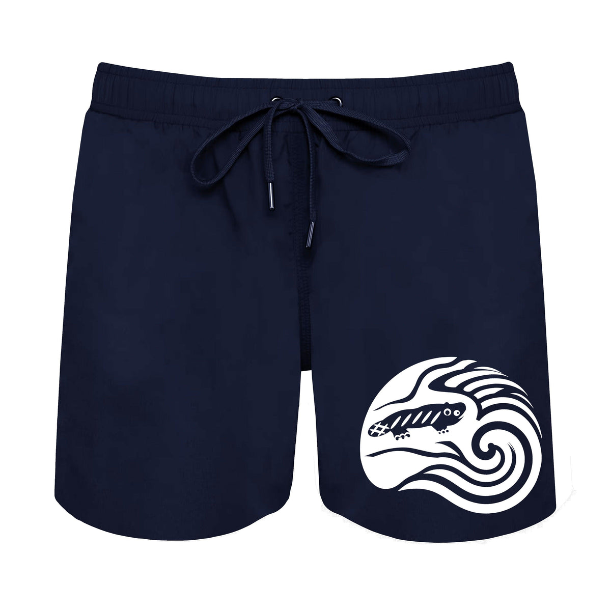 AMARA-A BS10 Bañador Ola medio - WHITE NAVY