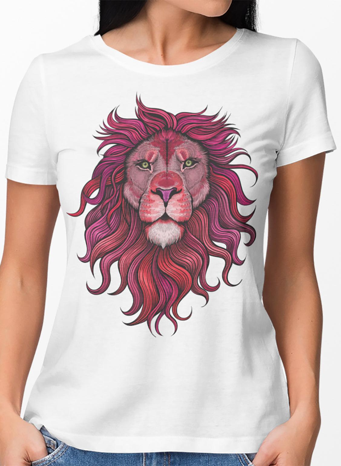 T-shirt TSF Lion - White - BEST LUXURY STYLE AND ITALIAN CULTURE