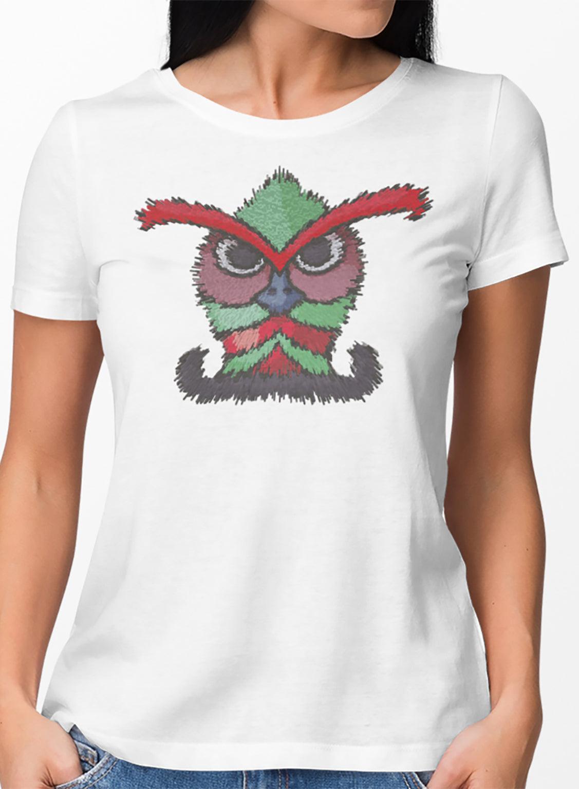 T-shirt TSF Mr. Angry 3D - White - BEST LUXURY STYLE AND ITALIAN CULTURE
