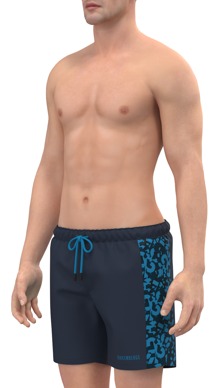 BIKKEMBERGS BKK3MBM09 MEDIUM BOARDSHORT