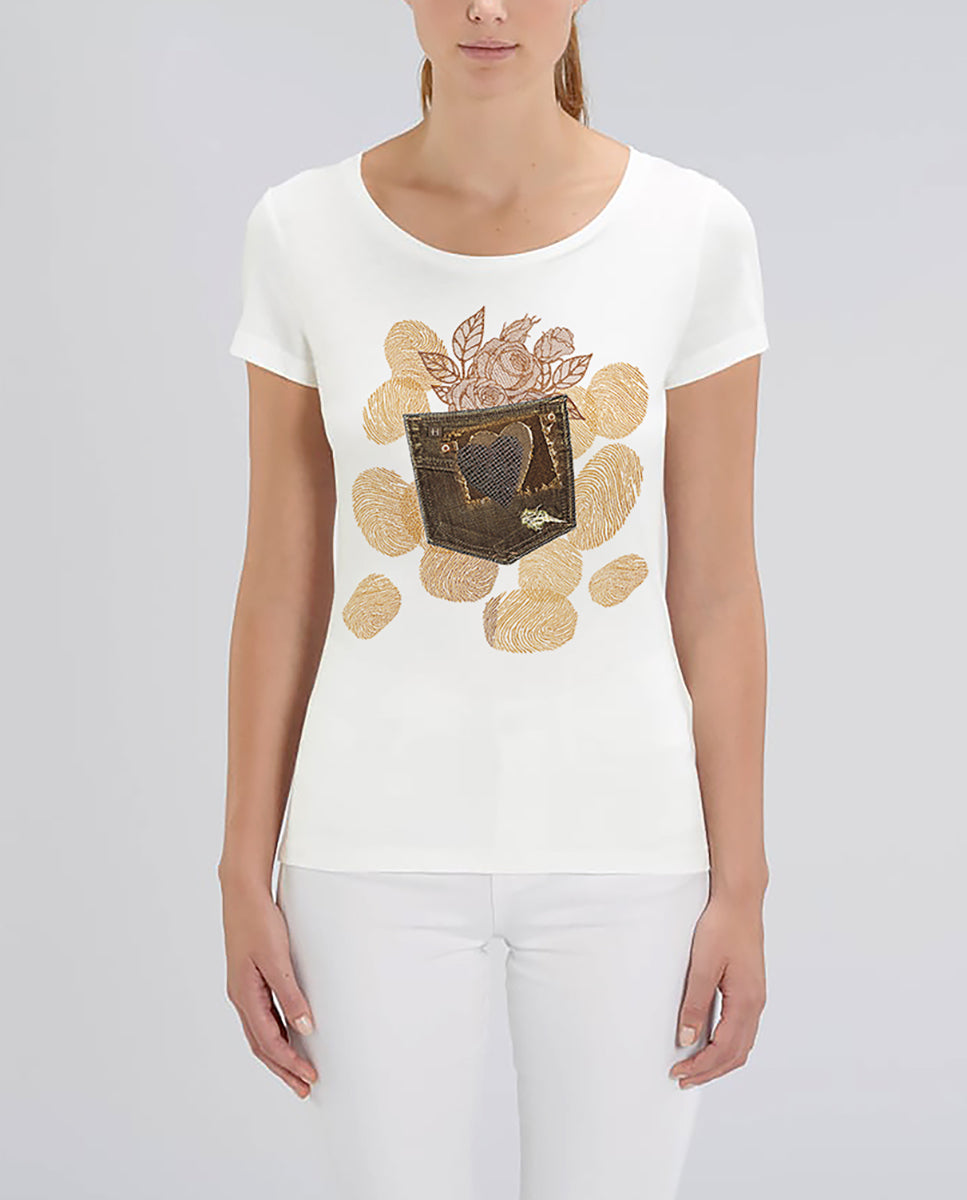 HYD T-shirt TSF Mix L WHITE