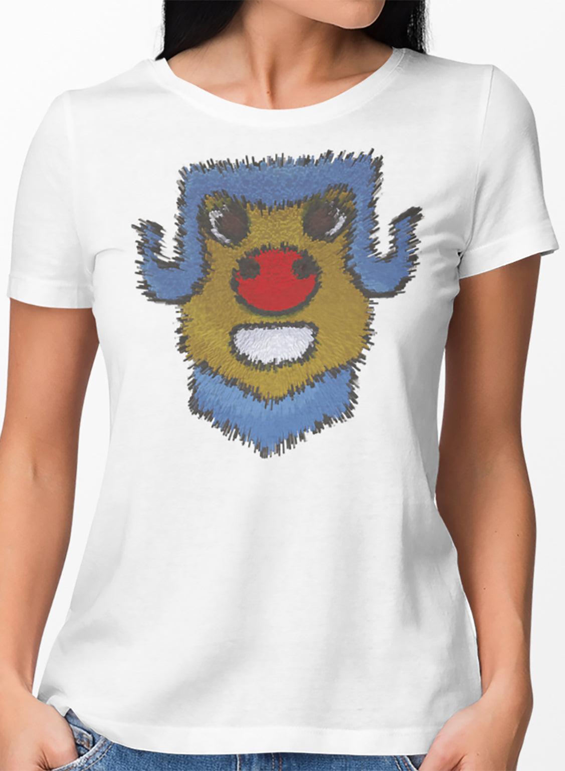 T-shirt TSF Mr. Jolly 3D - White - BEST LUXURY STYLE AND ITALIAN CULTURE