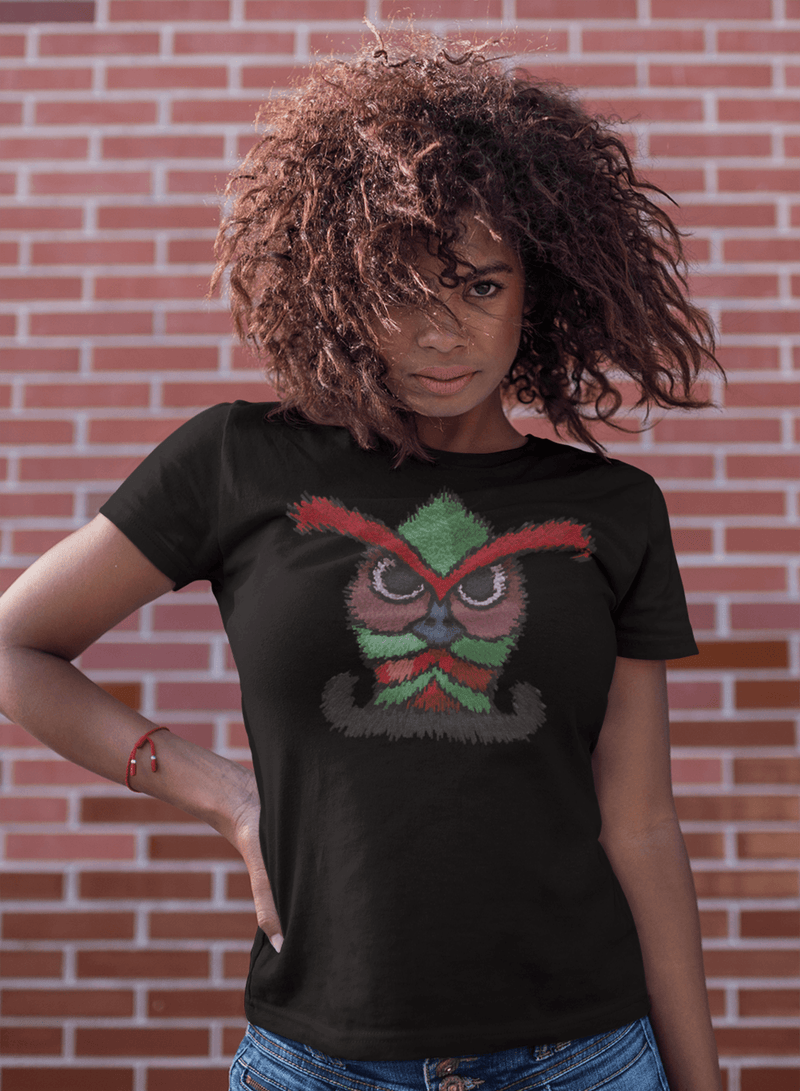 T-shirt TSF Mr. Angry 3D - Black - BEST LUXURY STYLE AND ITALIAN CULTURE