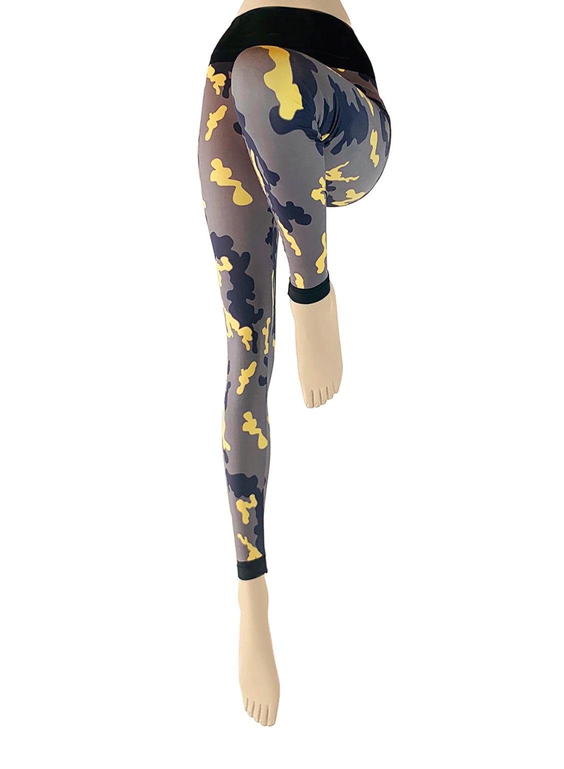 Legging Camouflage-black-7 - BEST LUXURY STYLE AND ITALIAN CULTURE