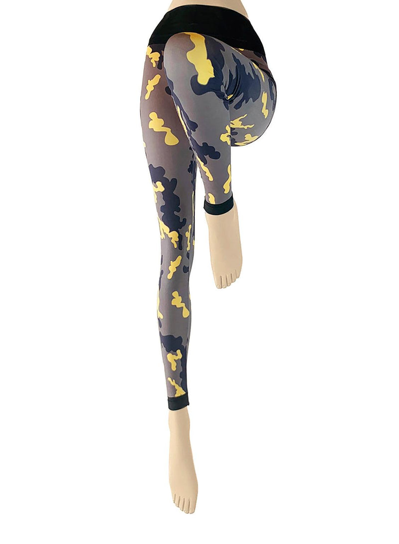 Legging Camouflage-black-7 - BEST LUXURY STYLE AND ITALIAN CULTURE