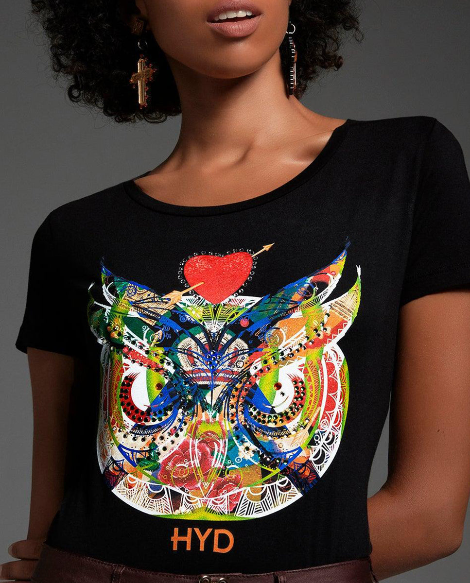 HYD T-shirt TSF Gufo Limited Black