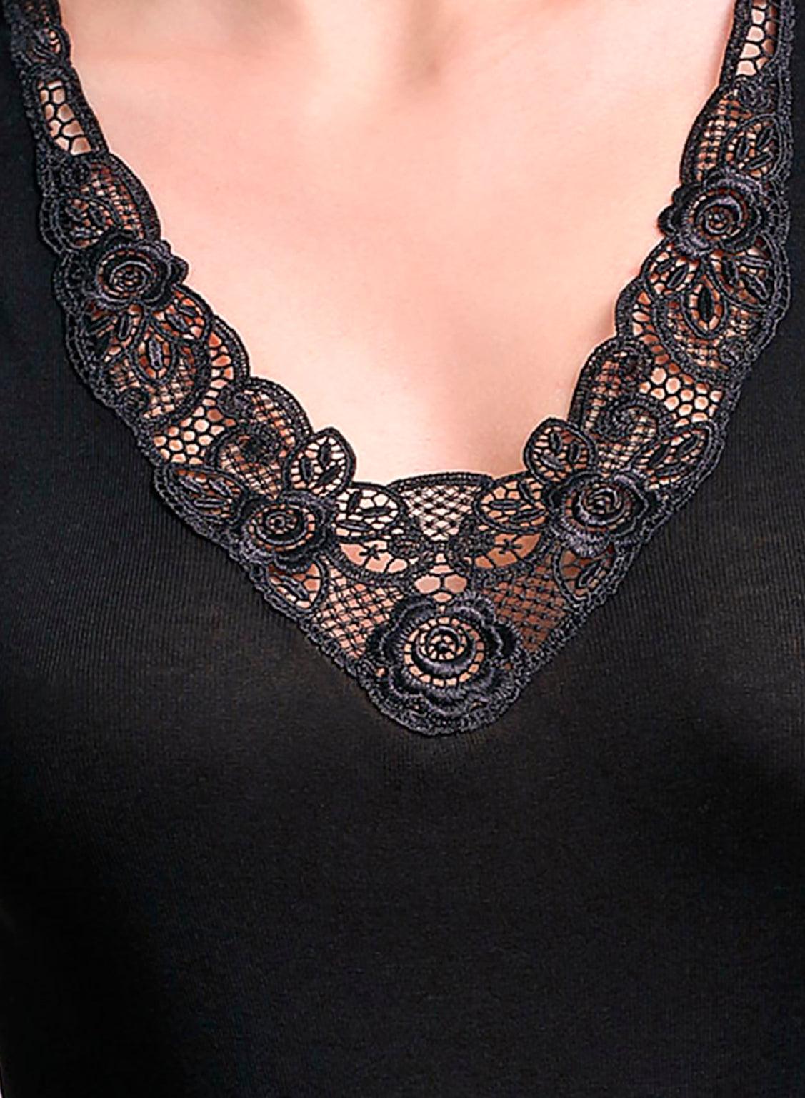 V124-Camiseta interior Algodón - BEST LUXURY STYLE AND ITALIAN CULTURE