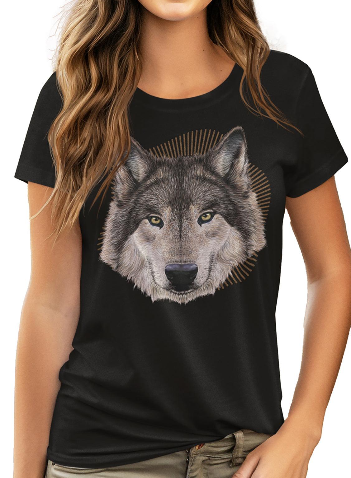 T-shirt TSF Wolf - Black - BEST LUXURY STYLE AND ITALIAN CULTURE