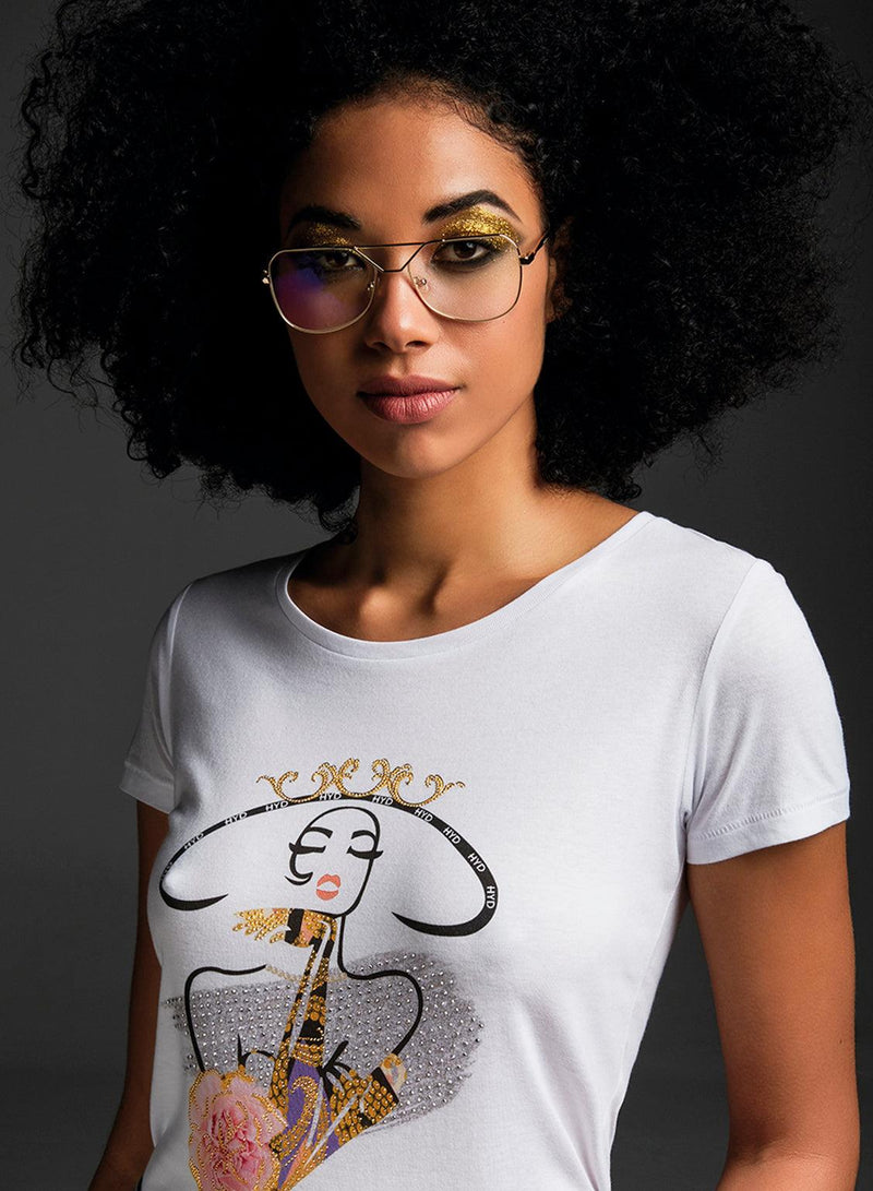 T-shirt TSF Oddity Limited White - BEST LUXURY STYLE AND ITALIAN CULTURE