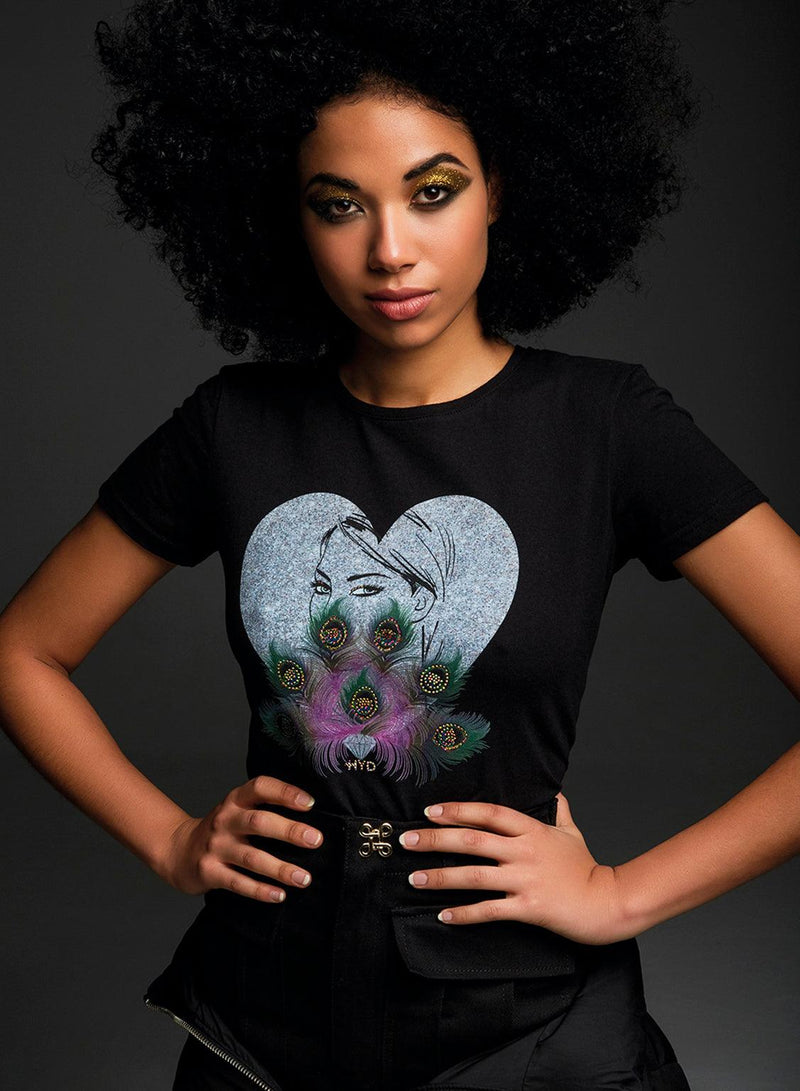 T-shirt TSF Passion Limited Black - BEST LUXURY STYLE AND ITALIAN CULTURE