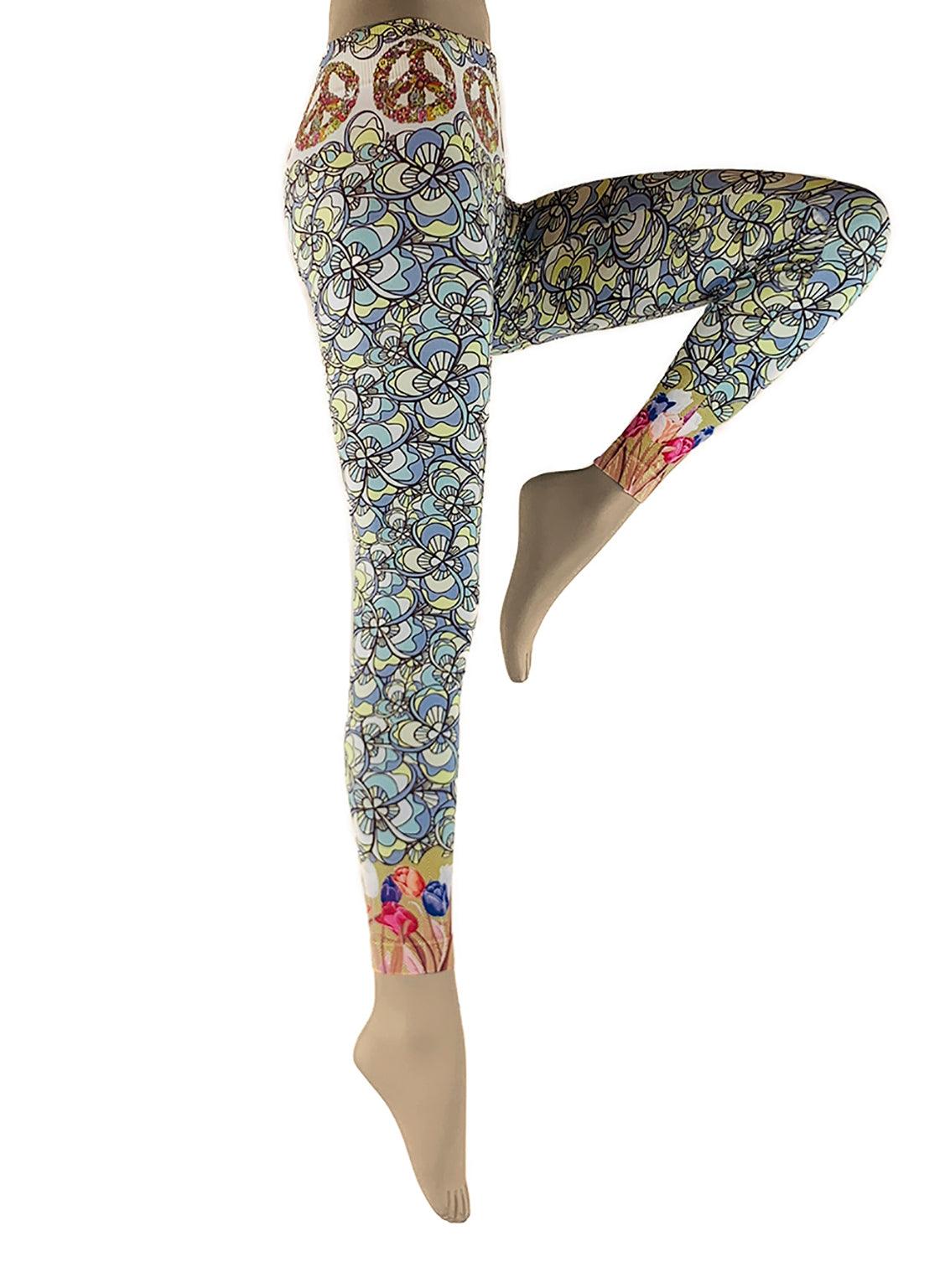 Peace legging - BEST LUXURY STYLE AND ITALIAN CULTURE