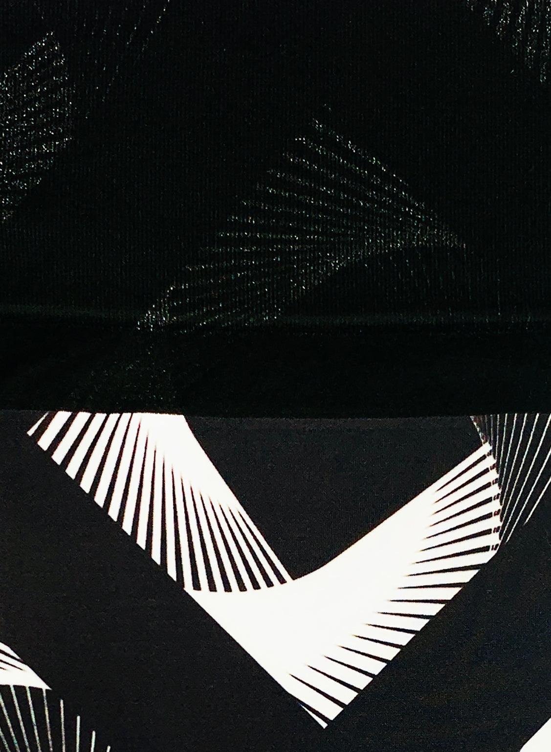 Legging Optical BN - BEST LUXURY STYLE AND ITALIAN CULTURE