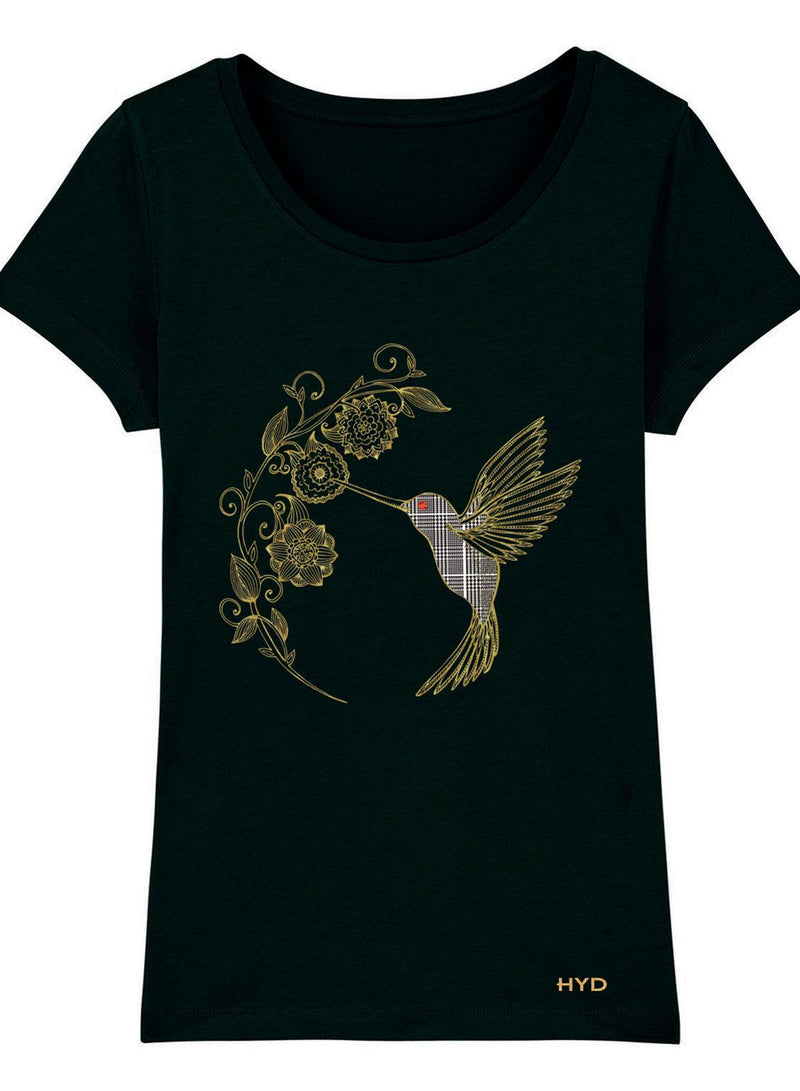 T-shirt TSF Colibri Limited - Black - BEST LUXURY STYLE AND ITALIAN CULTURE