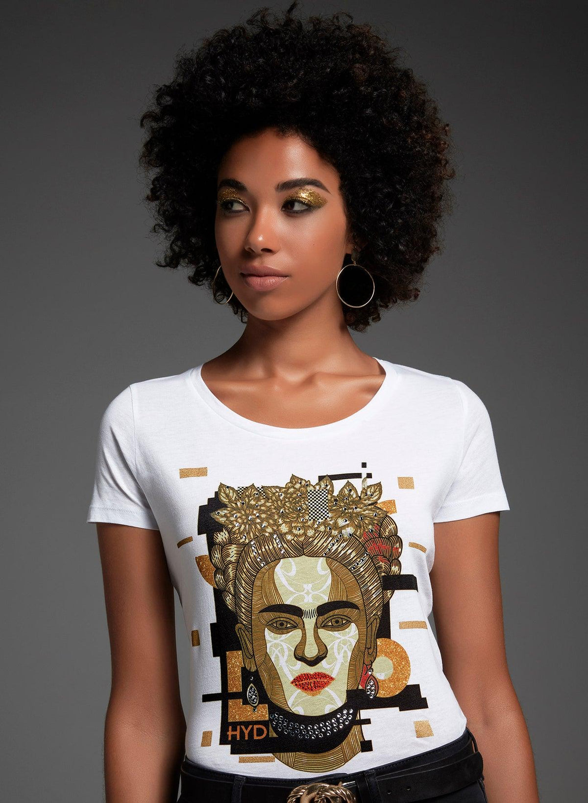 T-shirt TSF Free-da White - BEST LUXURY STYLE AND ITALIAN CULTURE