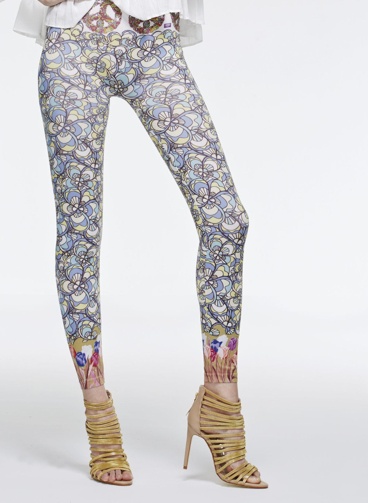 Peace legging - BEST LUXURY STYLE AND ITALIAN CULTURE