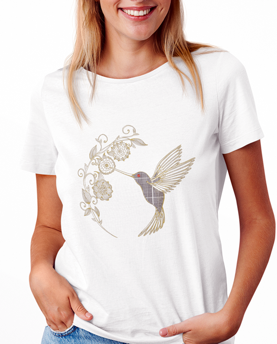 T-shirt TSF Colibri Limited - White