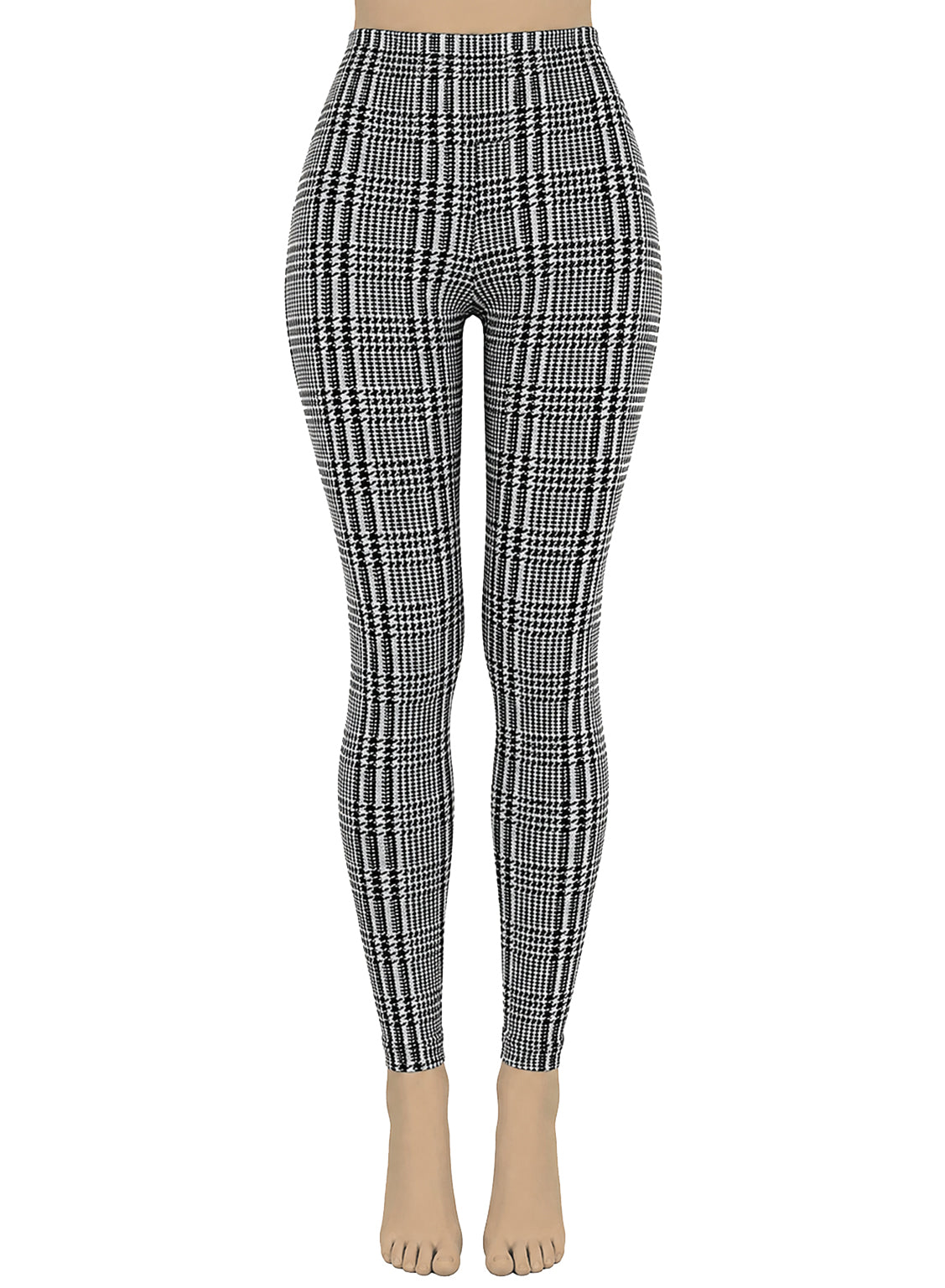 HYD Galles One Leg. Leggings, Línea Jacquard Bordado