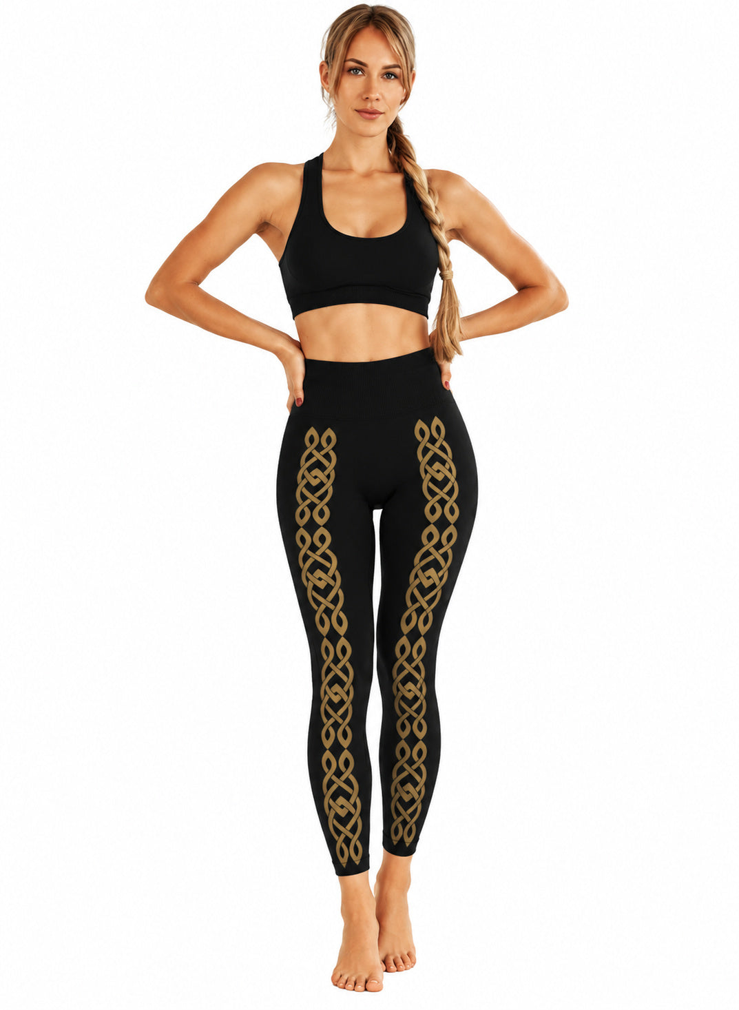 HYD Legging VISION BRONZE TRANSFER Black