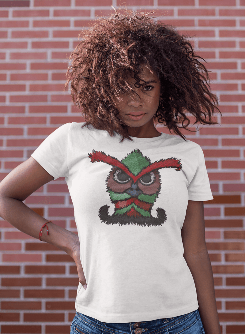 T-shirt TSF Mr. Angry 3D - White - BEST LUXURY STYLE AND ITALIAN CULTURE