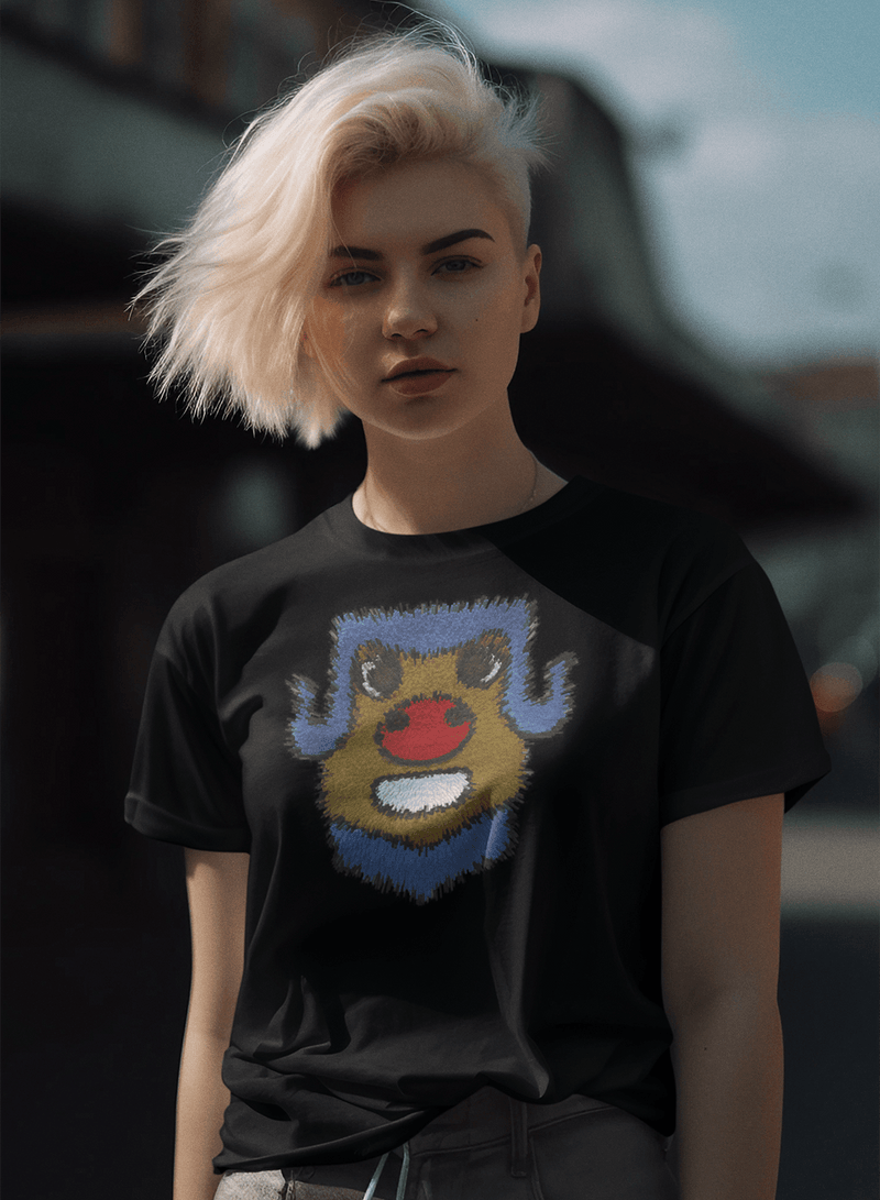 T-shirt TSF Mr. Jolly 3D - Black - BEST LUXURY STYLE AND ITALIAN CULTURE