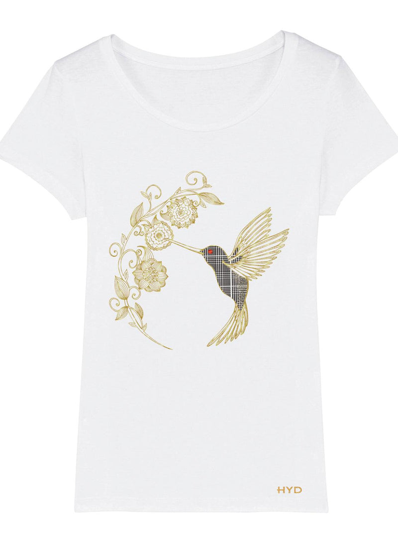 T-shirt TSF Colibri Limited - White - BEST LUXURY STYLE AND ITALIAN CULTURE