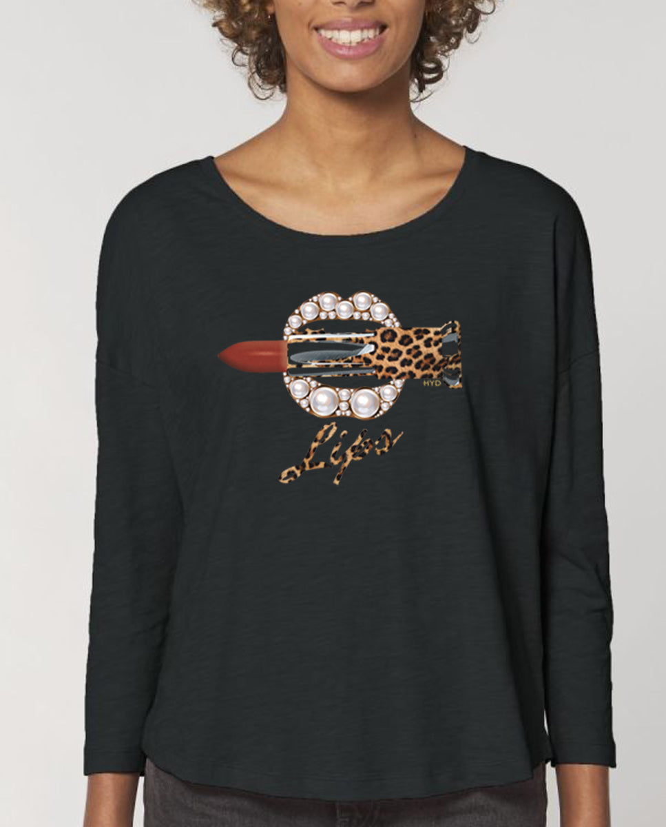 HYD T-shirt TSW Lips W Black