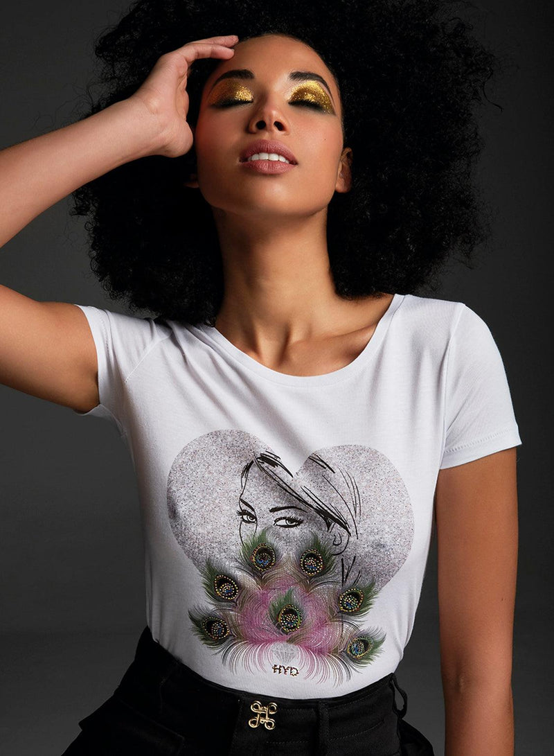 T-shirt TSF Passion Limited White - BEST LUXURY STYLE AND ITALIAN CULTURE