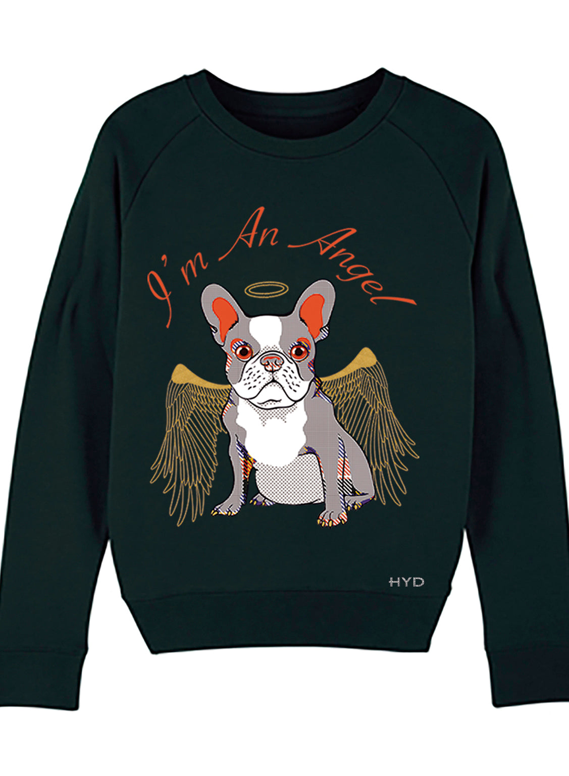 Sweater SWF French Bulldog Limited - Black